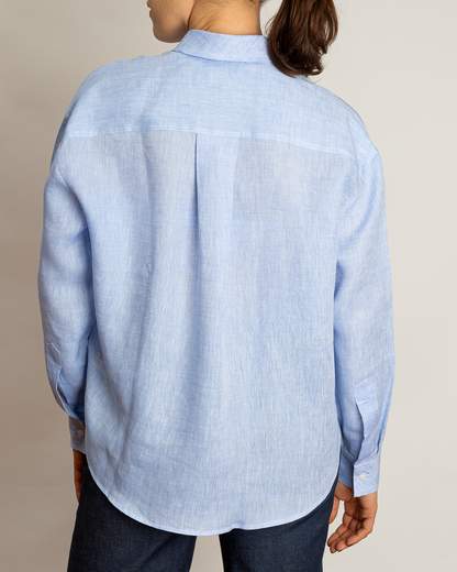 camicia over 100% lino