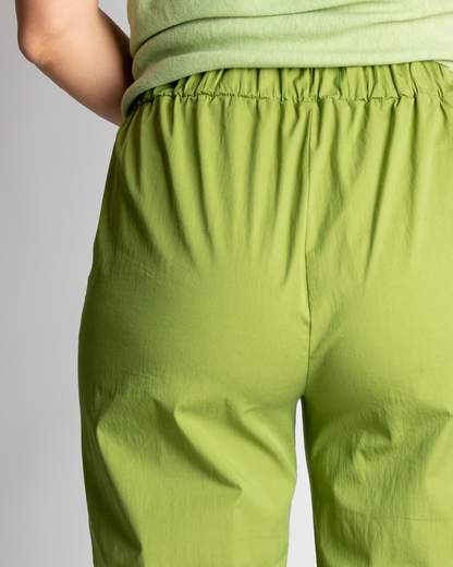 pantalone crop largo