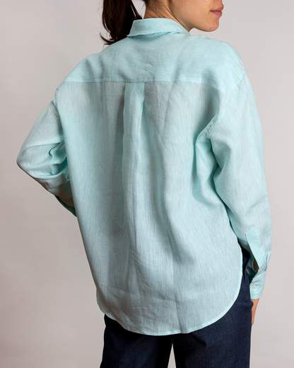 camicia over 100% lino