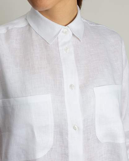 camicia over 100% lino