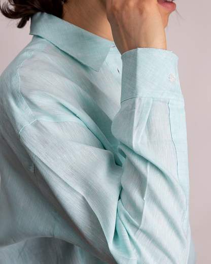 camicia over 100% lino