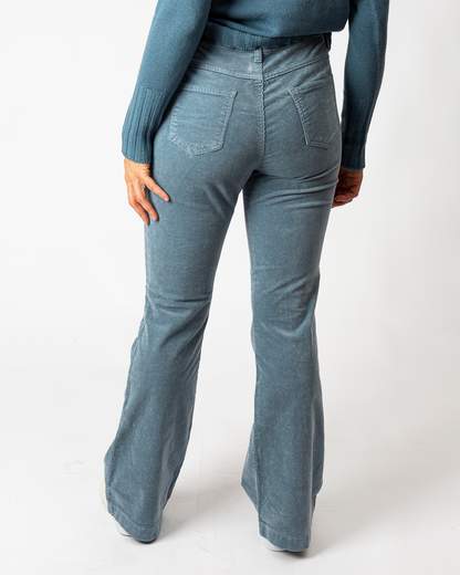 pantalone a zampetta velluto a costa