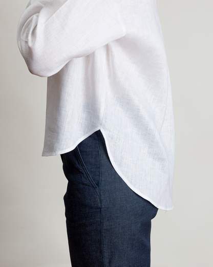 camicia over 100% lino