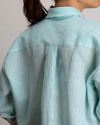 camicia over 100% lino