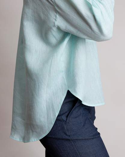 camicia over 100% lino