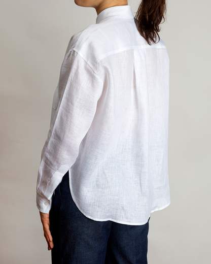 camicia over 100% lino