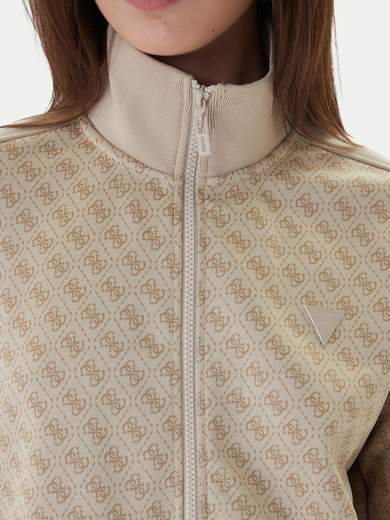 Guess Maya 4g Fullzip Swea Donna V6rq08 K2042