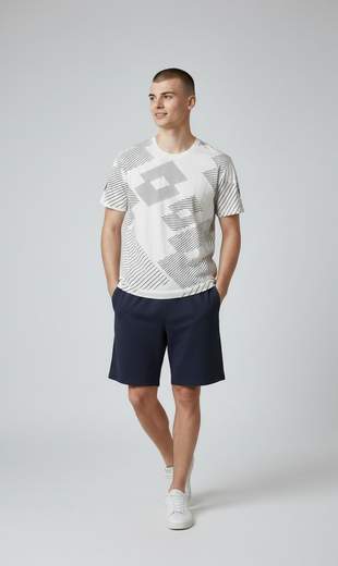 Lotto T-shirt E Pantaloncini Lo61s45m