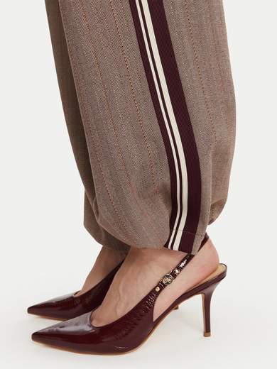 Liu Jo Pantalone Tessuto Donna - Tf6148 T692a
