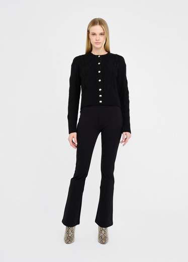 Liu Jo Pantalone Tessuto Donna Tf5127 Js182