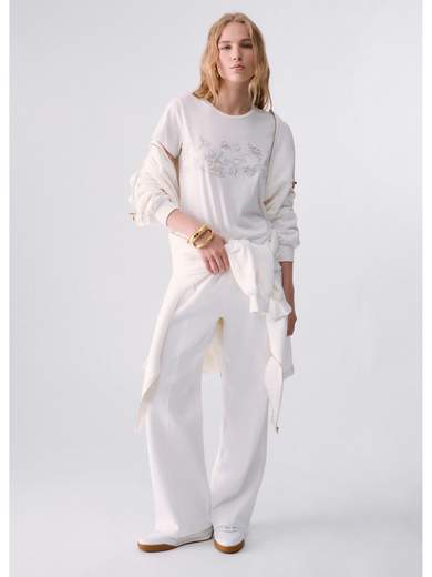 Liu Jo Pantalone Tessuto Tf6213 J3958