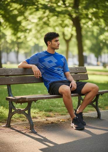 Lotto T-shirt E Pantaloncini Lo61s45m