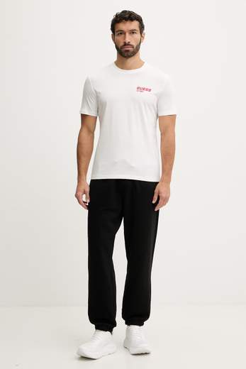 Guess Lauro Cn Ss T-shirt Uomo Z6ri12 I3z14