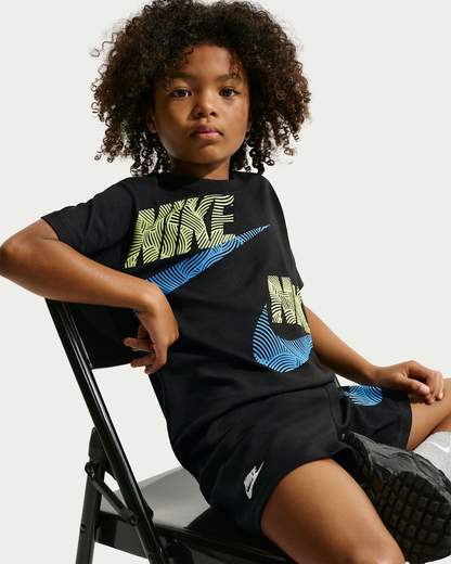 Nike T-shirt E Pantaloncini Unisex Bambino 86n737