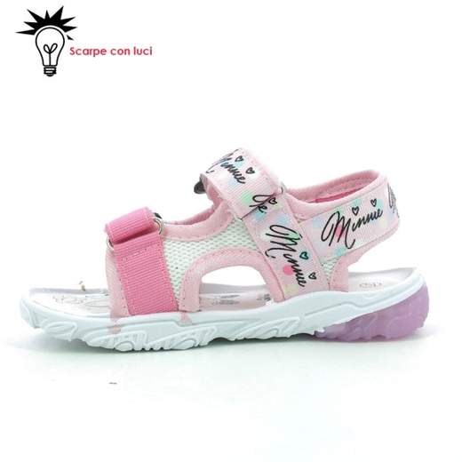 Minnie Mouse Sandali Con Luci D3010791t
