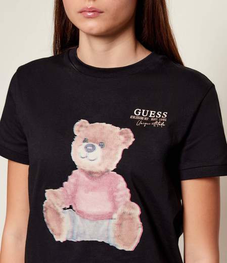 Guess Carla Cn Ss T-shirt Donna V6ri08 K8fq4