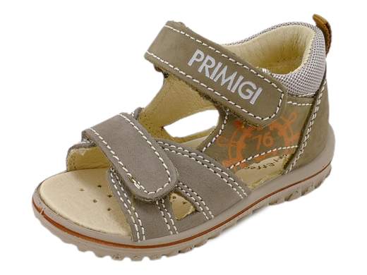 Sandalo Primigi 3860600: avventure comode ai primi passi!<br />Tomaia e cinturino regolabili in nabuk, plantare imbottito e suola flessibile per il massimo comfort.