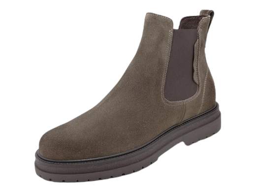 Esplora l'eleganza senza tempo con lo stivaletto Chelsea da uomo NeroGiardini I304011U. Realizzato con pelle scamosciata di alta qualità, questo stivaletto incarna lo stile classico con un tocco moderno. Il plantare imbottito estraibile in pelle DryGo offre un comfort straordinario, garantendo un'esperienza di camminata fresca e asciutta in ogni momento. La suola carrarmato, perfetta per la stagione fredda, ti offre aderenza e sicurezza su ogni superficie, mentre la costruzione robusta assicura una resistenza duratura. Un vero must-have Made in Italy per un look impeccabile, sia che tu sia in città o all'avventura, questo stivaletto NeroGiardini rappresenta la perfetta fusione tra design raffinato e funzionalità, pronto a completare con stile ogni tuo outfit.