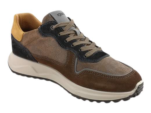 Sneakers uomo IGI&CO in pelle scamosciata multicolore. Leggere, comode e ammortizzanti, perfette per un look casual e sportivo. Scopri su Laporta Calzature! <br /><br />Le sneakers IGI&CO 6638511 Saronno sono la scelta ideale per chi cerca comfort e stile in un’unica scarpa. <br />Realizzate in pelle scamosciata multicolore, offrono un design casual e raffinato che si abbina facilmente a qualsiasi outfit. <br />Il sottopiede imbottito estraibile garantisce igiene e traspirabilità, mentre il fondo in poliuretano è leggero, flessibile e ammortizzante, assicurando una camminata confortevole in ogni momento della giornata. <br />Perfette per passare dal lavoro al tempo libero con un look sportivo ma curato. <br />Scoprile su Laporta Calzature e aggiungi un tocco Made in Italy al tuo guardaroba!