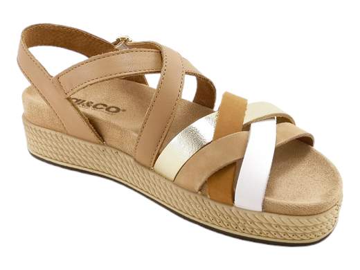 Sandali Donna IGI&CO: in pelle con suola flessibile