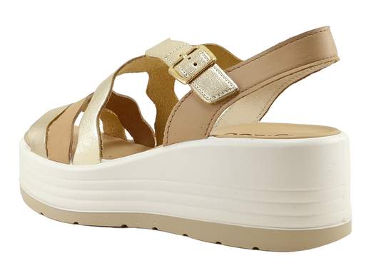 Clea Pelle Laminata Platino Donna Igi&Co - 1164622