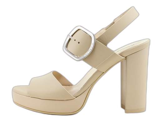 Sandali con tacco alto NeroGiardini: 10 cm di pura eleganza, comfort e stile Made in Italy. Per look irresistibili e gambe chilometriche!<br /><br />I sandali donna NeroGiardini E513354D con tacco alto sono l’upgrade glamour che mancava nella tua scarpiera. Due fasce eleganti, maxi fibbia in acciaio regolabile (per dominare il look e non solo) e una silhouette audace che non passa inosservata.<br />Realizzati interamente in pelle, con fodera in pelle e sottopiede imbottito per un comfort che dura tutta la giornata… o tutta la notte! Il tacco a blocco da 10 cm, abbinato a un plateau da 2 cm, ti regala altezza senza toglierti il sorriso dai piedi.<br />Perfetti per cerimonie, serate importanti o per dare un twist chic anche a un semplice jeans.<br />*Made in Italy*, perché il vero stile inizia dalle scarpe.<br />Hai già pensato all’outfit? Intanto, mettili nel carrello!