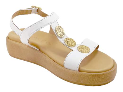 Sandali Donna GRUNLAND: sottopiede imbottito RE-SOFT