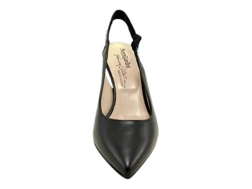 Slingback Strass Pelle Donna NeroGiardini - E218341DE