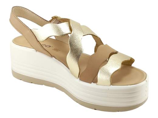 Clea Pelle Laminata Platino Donna Igi&Co - 1164622
