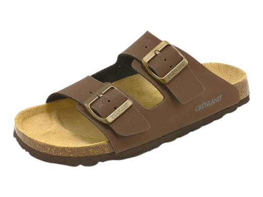 Scopri le Ciabatte Uomo Grunland CB 3012 40BOBO in mogano con doppia fibbia e plantare anatomico, comode e regolabili, su Laporta Calzature. Acquista ora!<br /><br />Le Ciabatte Uomo Grunland CB 3012 40BOBO, disponibili su Laporta Calzature, sono la scelta perfetta per affrontare le giornate più calde con comfort e stile. Realizzate in colore mogano e tortora, offrono un'ampia regolazione grazie alle due fibbie sulla tomaia, garantendo una calzata personalizzata. <br />Il plantare anatomico in pelle scamosciata è progettato per favorire una postura ottimale del piede e della caviglia, mentre il fondo bio, composto da sughero e lattice naturale, assicura leggerezza e traspirabilità. <br />La suola in gomma offre resistenza e stabilità, rendendo queste ciabatte ideali sia per la città che per le vacanze. <br />Aggiungi comfort e versatilità al tuo look estivo, acquista ora su Laporta Calzature!