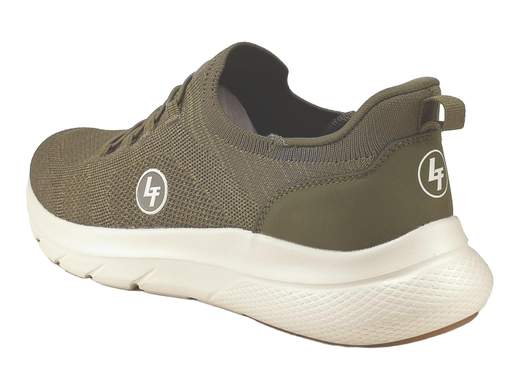 Sneakers Slip-In Tessuto Traspirante Verde Uomo Le-Tips - 707