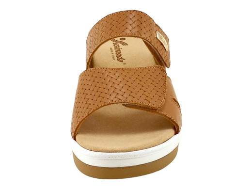 Ciabatte Zeppa Comfort Pelle Cuoio Donna Susimoda - A034.136