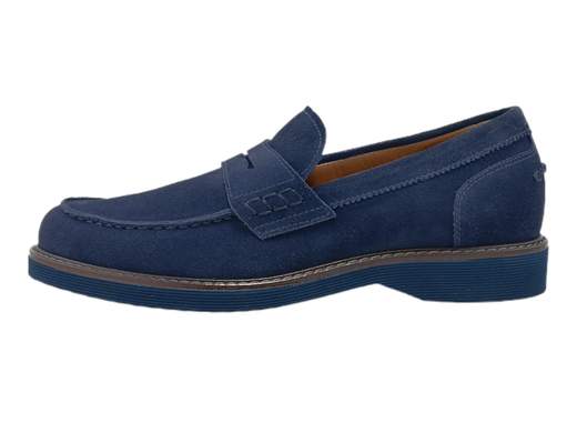 Mocassino NeroGiardini E400170U: comfort e stile unici per un look sofisticato!<br />Pelle scamosciata, fodera pelle, sottopiede DryGo estraibile, suola in gomma.