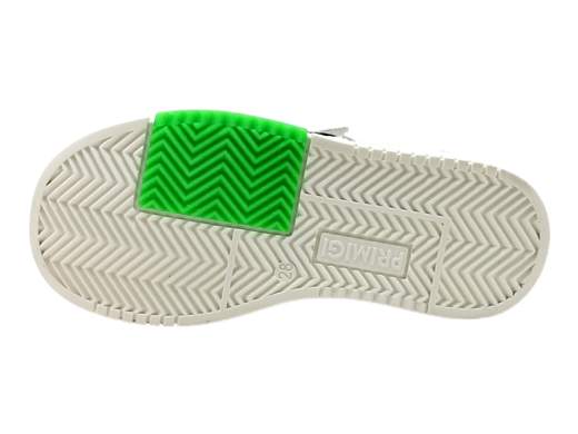 Sneaker Primigi 3924600: stile e comfort per il tuo piccolo!<br />Tomaia in pelle bianca regolabile, plantare imbottito estraibile e suola flessibile. Acquista ora!