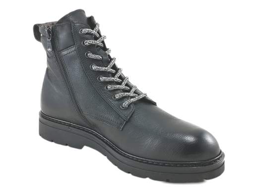 Stivaletti Anfibi Uomo NEROGIARDINI in pelle robusta di qualità e look grintoso elegante - I501001U