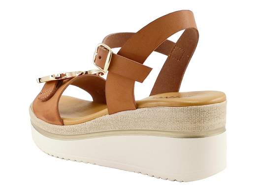 Sandalo Zeppa Ecopelle Donna Cinzia Soft - CA32726 004