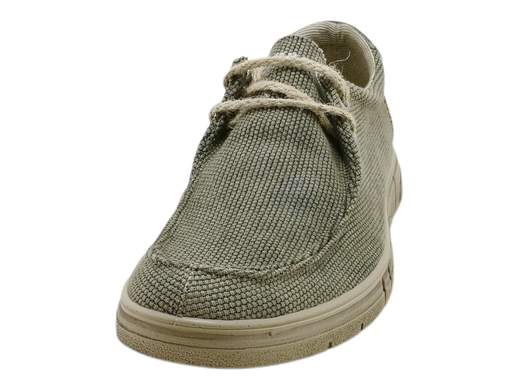 Scopri le Stringate Uomo IGI&CO 5619822 Ben in tessuto cotton vintage color militare, fresche e comode, su Laporta Calzature. Acquista ora!<br /><br />Le Stringate Uomo IGI&CO 5619822 Ben, disponibili su Laporta Calzature, offrono stile e freschezza per l’uso urbano, anche durante le giornate più calde. <br />Realizzate in morbido tessuto cotton vintage color militare, queste scarpe presentano un design elegante con allacciatura a due fori e lacci in corda, oltre alla caratteristica cucitura a vaschetta sulla parte anteriore. <br />Il sottopiede estraibile in pelle garantisce comfort e traspirabilità, rendendole perfette per lunghe passeggiate o l'uso quotidiano. <br />Orgogliosamente Made in Italy, rappresentano la qualità e l’artigianalità italiana. <br />Aggiungi un tocco di stile fresco al tuo guardaroba, acquista ora su Laporta Calzature!