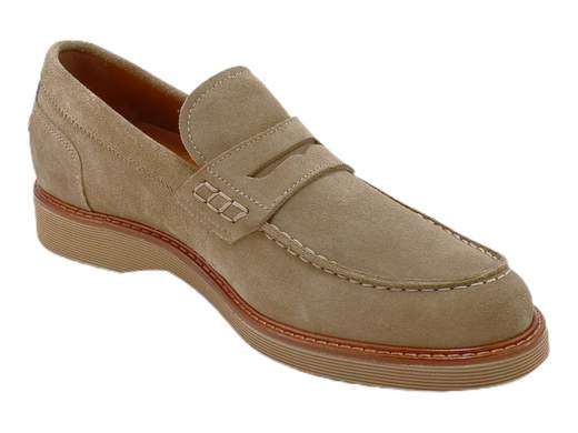 Mocassino NeroGiardini E400170U: comfort e stile unici per un look sofisticato!<br />Pelle scamosciata, fodera pelle, sottopiede DryGo estraibile, suola in gomma.