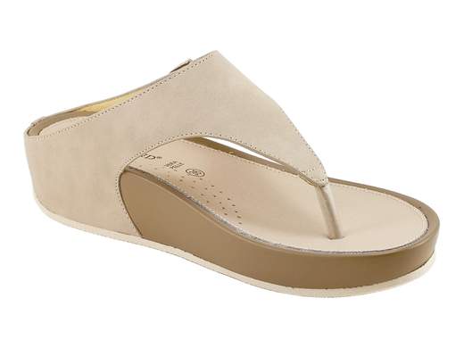 Infradito Zeppa C9Dira Ecopelle Beige Donna Grünland - CI3115