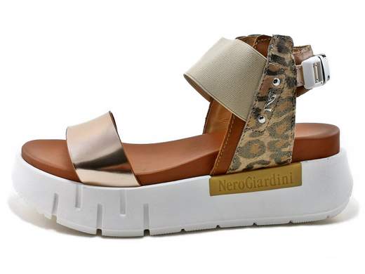 Sandali Donna NERO GIARDINI E219022D