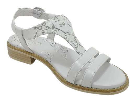 Scopri i Sandali Bassi Donna NeroGiardini E410464D in pelle con logo metal, comodi e sofisticati, su Laporta Calzature. Acquista ora!<br /><br />I Sandali Bassi Donna NeroGiardini E410464D, disponibili su Laporta Calzature, uniscono un design ricercato a un comfort eccezionale. <br />Realizzati in pelle di alta qualità con fodera in pelle, questi sandali offrono una calzata confortevole e duratura. <br />Il cinturino alla caviglia garantisce una stabilità ottimale, mentre il sottopiede in pelle imbottito assicura un comfort prolungato. Il tacco basso di 2,5 cm aggiunge un tocco di eleganza senza sacrificare la comodità. <br />Il design raffinato, arricchito dal logo metal, e le linee essenziali conferiscono un look sofisticato ideale per ogni occasione. Questi sandali, orgogliosamente Made in Italy, sono un must-have per il guardaroba femminile. <br />Aggiungi un tocco di classe al tuo stile, acquista ora su Laporta Calzature!