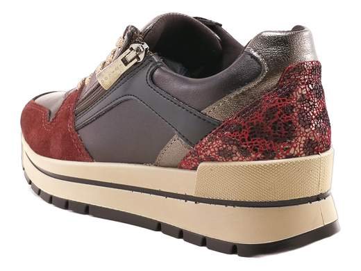 Sneakers Donna IGI&CO: plantare in pelle estraibile e imbottito