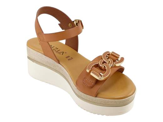 Sandalo Zeppa Ecopelle Donna Cinzia Soft - CA32726 004