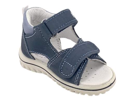 Sandalo Primigi 3860622: avventure comode ai primi passi!<br />Tomaia e cinturino regolabili in nabuk, plantare imbottito e suola flessibile per il massimo comfort.