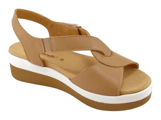 Sandali Zeppa Comfort Pelle Donna Susimoda - A034.358