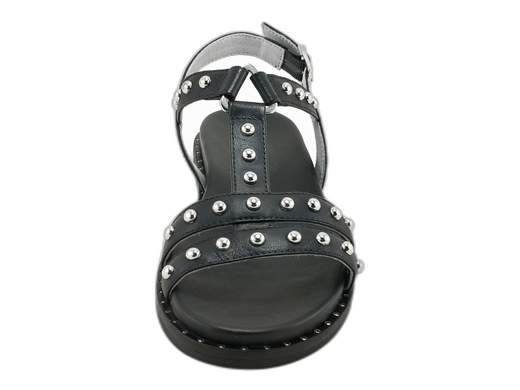 Sandali bassi NeroGiardini con borchie glam e fussbett imbottito. Sportivi, grintosi e comodissimi. Stile Made in Italy ai tuoi piedi!<br /><br />Se cerchi sandali bassi da donna che siano comodi ma con grinta da vendere, i *NeroGiardini E513480D* sono la risposta fashion ai tuoi desideri (e ai tuoi piedi stanchi).<br /><br />Dallo stile sportivo con una bella inclinazione glam, questi sandali “a ragnetto” in vera pelle non passano certo inosservati grazie alle borchie in acciaio lucido—piccole, ma toste, come te.<br /><br />Il cinturino alla caviglia con fibbia regolabile assicura una calzata perfetta, mentre il fussbett in pelle (aka sottopiede) è così imbottito e sagomato che potresti scordarti di averli indosso. Il fondo piatto in gomma antiscivolo è flessibile e sicuro, anche nelle giornate più agitate.<br /><br />Ideali per chi ama camminare tanto senza rinunciare allo stile, per look casual con quel tocco di rock, o per outfit estivi da urlo.<br />Sono versatili, comodi, stilosi—e, ovviamente, artigianali e Made in Italy.