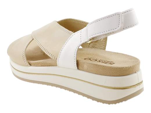 Sandali Donna IGI&CO: in pelle con suola flessibile