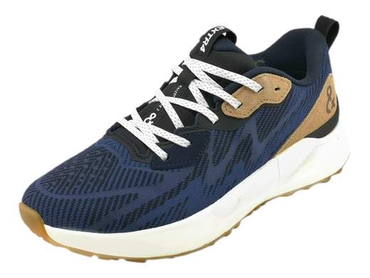 Sneakers uomo EXTR4 Kaizen 7700511: design urbano e tecnologia avanzata per comfort e grip eccellenti. Scoprile ora su Laporta Calzature! <br /><br />Quando innovazione e stile si incontrano, nascono le EXTR4 Kaizen 7700511. <br />Il tessuto tecnico evoluto (blu navy spigato) assicura un'asciugatura rapida e un comfort costante. <br />Il sottopiede Rapid-tech, con migliaia di micro-palline in EVA, offre ammortizzazione e supporto perfetti. <br />La suola in phylon-gomma iper-ammortizzante garantisce grip eccezionale e stabilità anche nelle sfide più impegnative. <br />Perfette per chi non si accontenta, combinano efficienza atletica e design urbano. Scoprile ora su Laporta Calzature e vivi l’esperienza EXTR4!