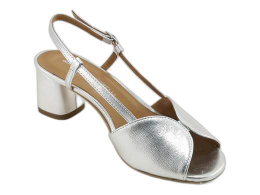 Sandalo Tacco Nappa Laminato Donna Gianmarco Sorelli - 1906