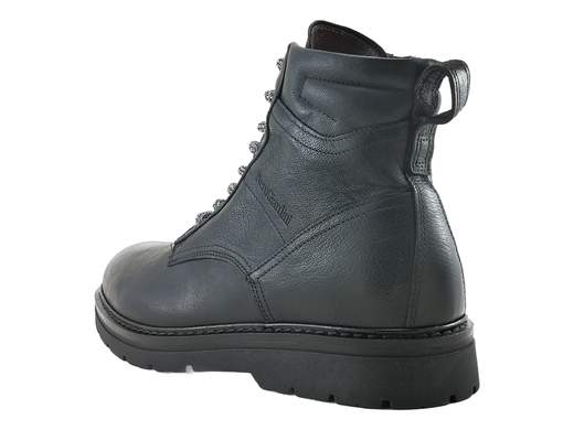 Stivaletti Anfibi Uomo NEROGIARDINI in pelle robusta di qualità e look grintoso elegante - I501001U